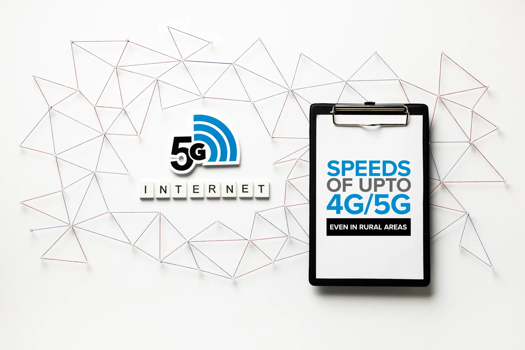 Speeds of upto 4g/5G